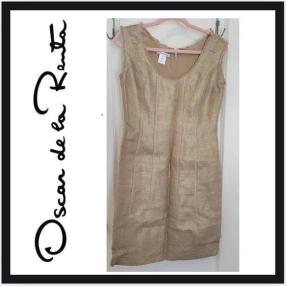 Vintage Oscar de La Renta Dress - Picture 1 of 5